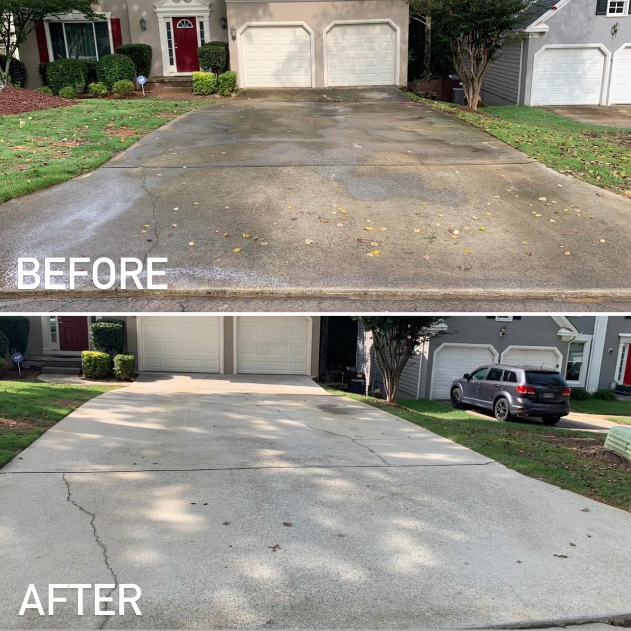 Driveway cleaning duluth ga