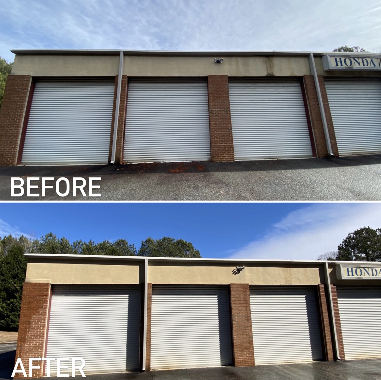 Pressure washing auto shop suwannee ga