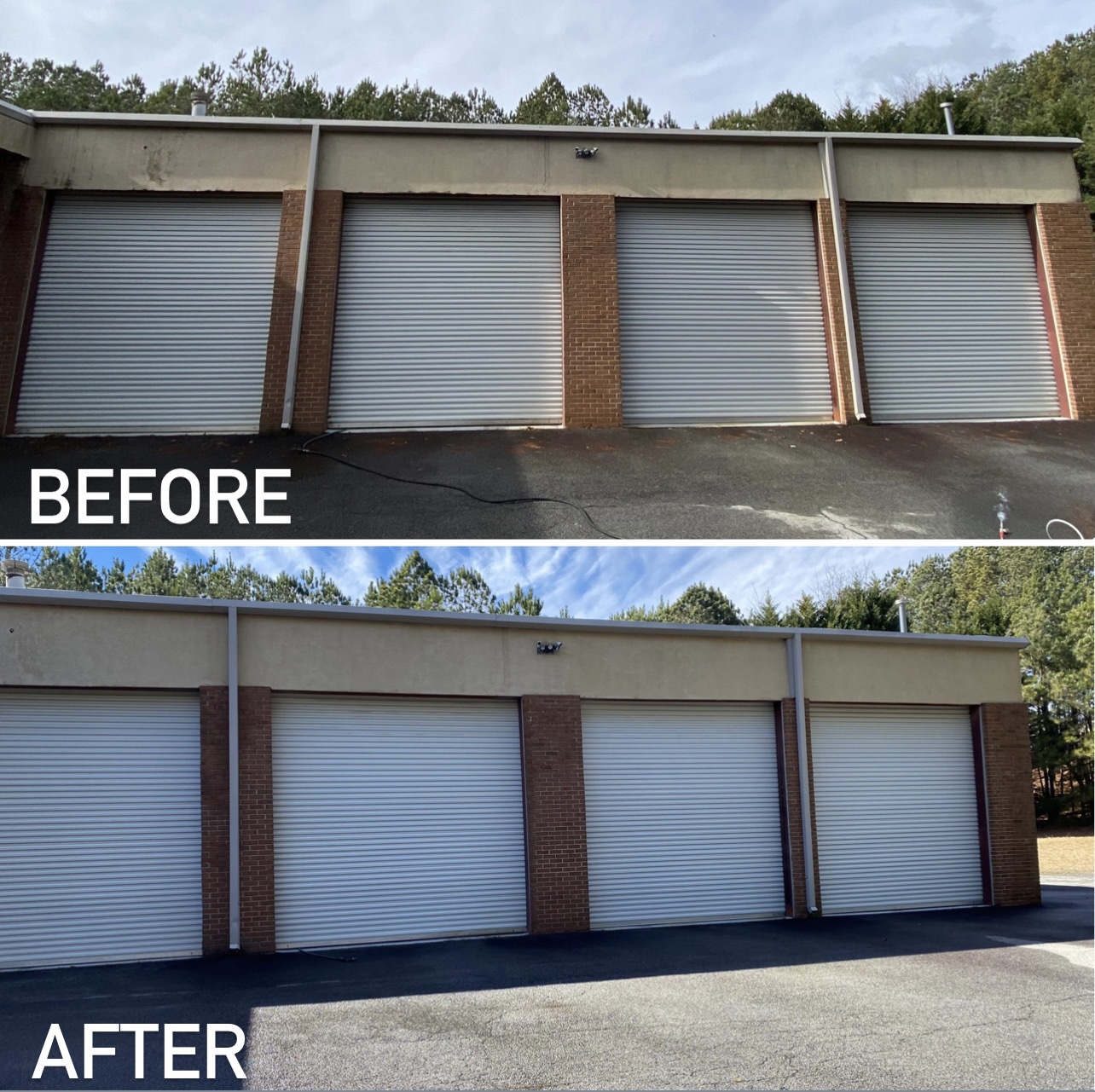 Pressure washing auto shop suwannee ga