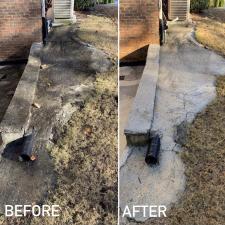 Concrete cleaning gutter cleaning dacula ga 006