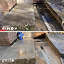 Concrete cleaning gutter cleaning dacula ga 007
