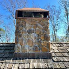 Stone chimney mailbox cleaning duluth ga 3