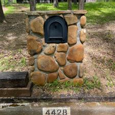 Stone chimney mailbox cleaning duluth ga 6