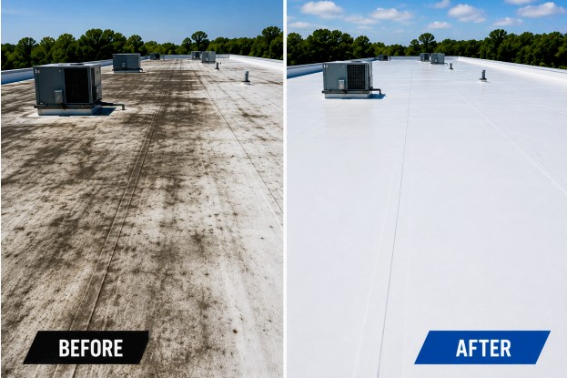 TPO Roof Cleaning: Safely & Effectively Protect Your Commercial Investment