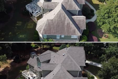 Roof Wash in Auburn, GA