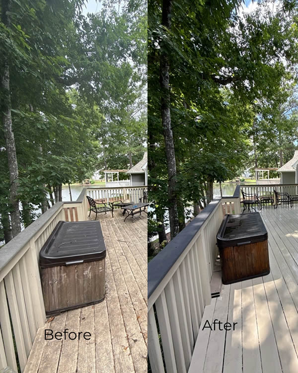 Deck Pressure Washing in Alpharetta, GA