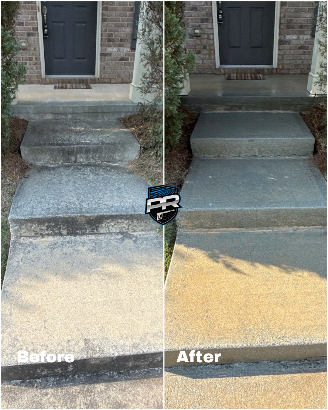Front Entryway Pressure Washing in Suwanee, GA