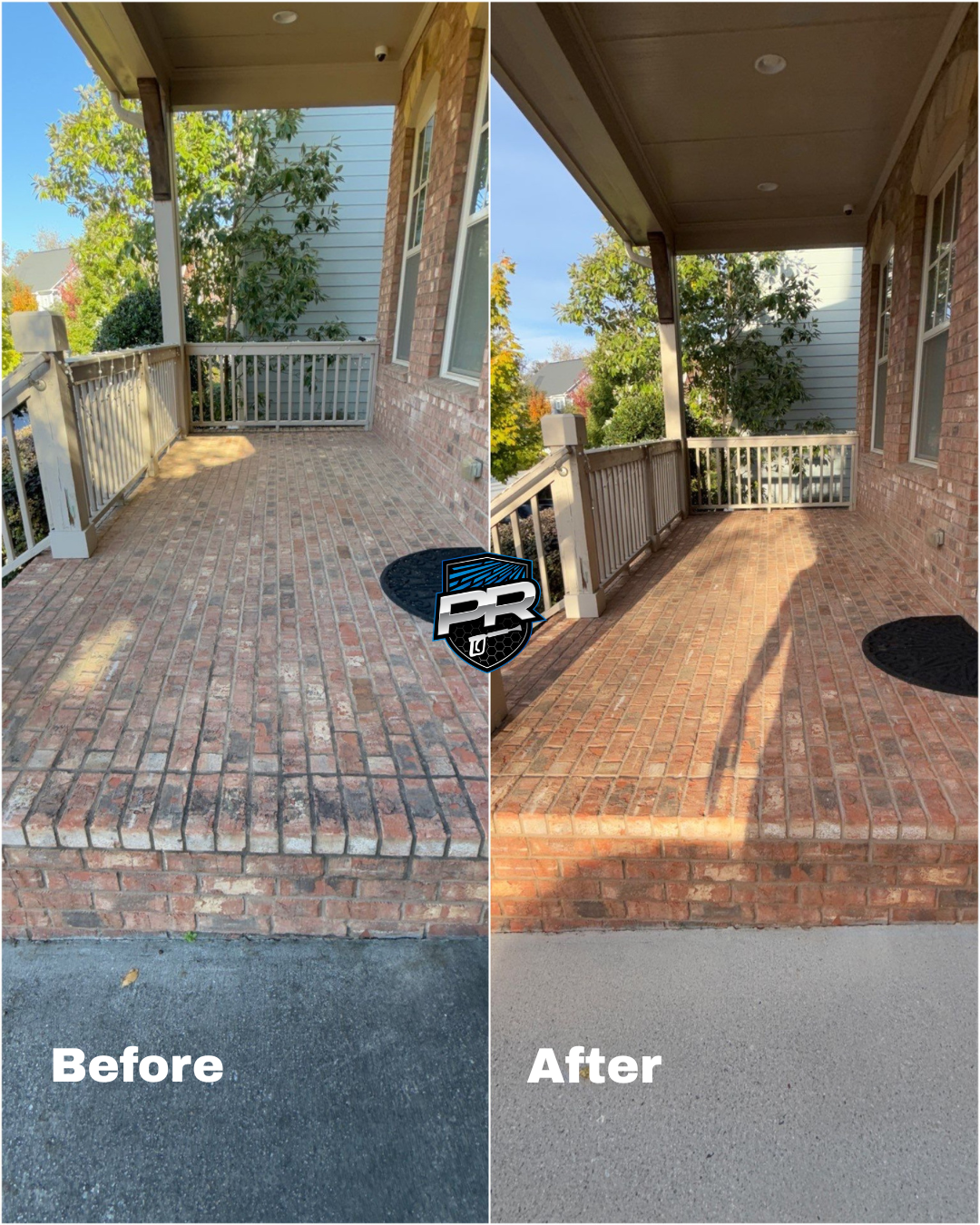 House Washing & Brick Entryway Cleaning – Lawrenceville, GA | Exterior Maintenance