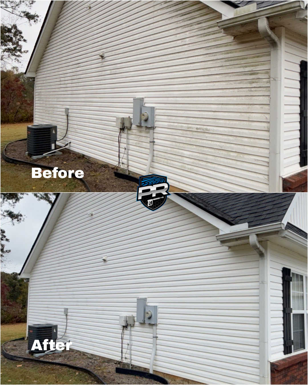 Residential House Washing Project – Lawrenceville, GA | Siding & Exterior Cleaning